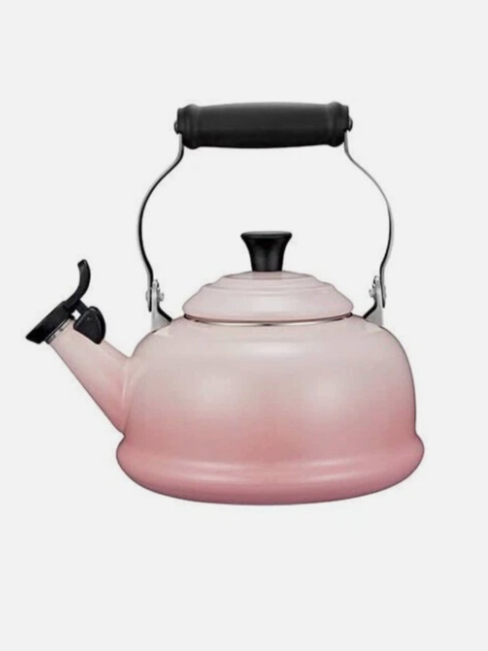 Le Creuset Classic Whistling Kettle in Shell Pink *Brand New In Box, Never Used*